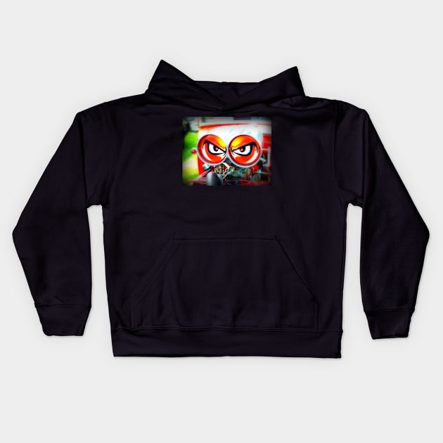 Hot Rod Eyes Kids Hoodie by Hot Rod America